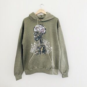 NEW Social Collision Skeleton & Mushroom Hoodie